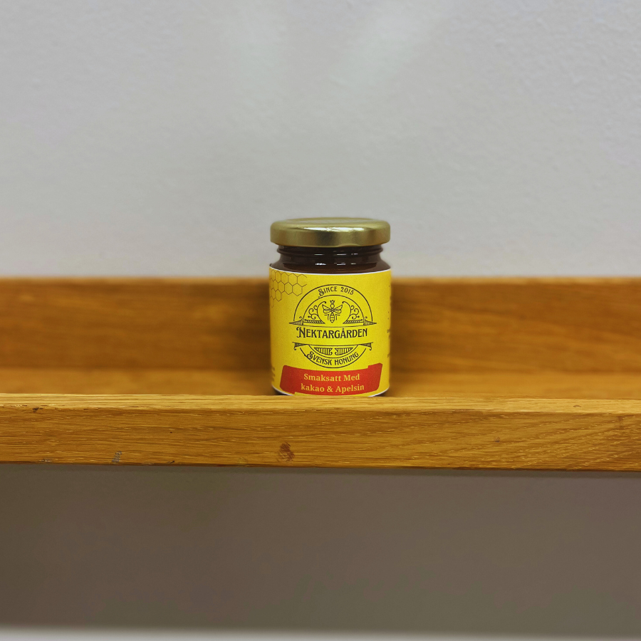 Smaksatt honung med kakao och apelsin